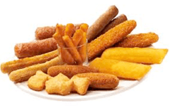 Mini hapjes mix (16 stuks)